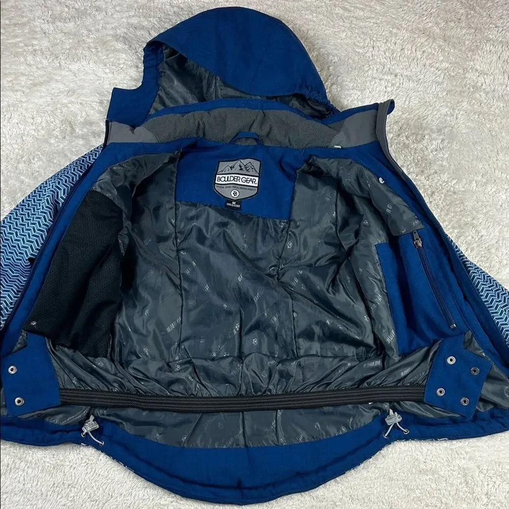 Boulder Gear Ski snowboard coat blue, size youth‎ M